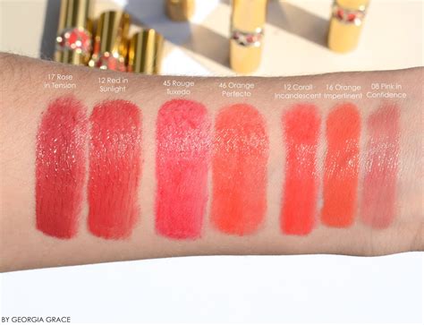 son ysl rouge volupte shine 52|ysl rouge volupte shine swatches.